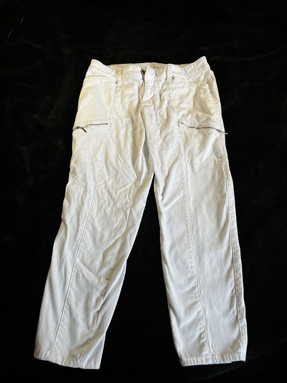 White House Black Market Skinny Jeans White Size 10